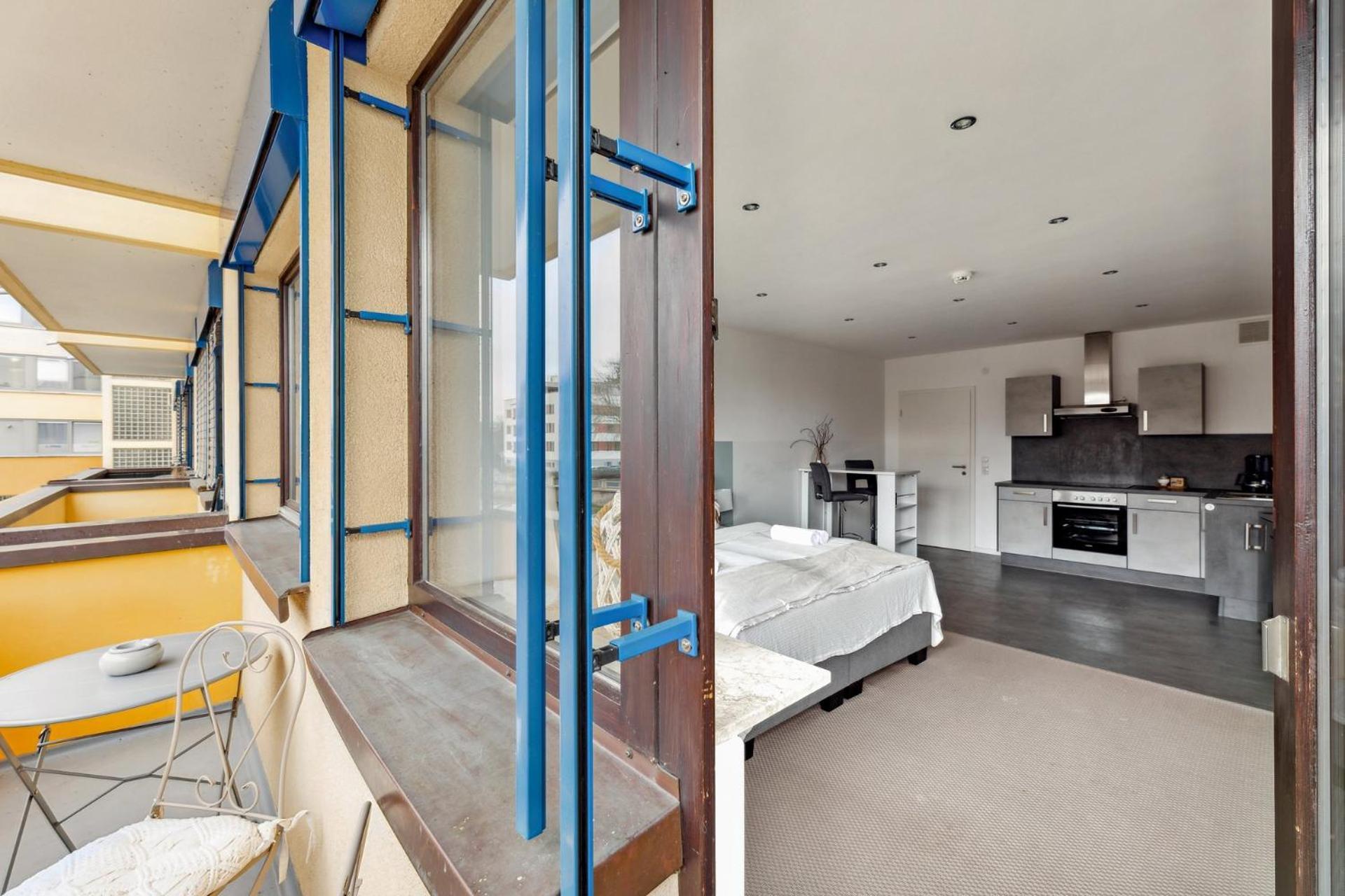 Sali Homes - Charming Studio Apartment In Heart Of Bayreuth With Balcony Eksteriør billede